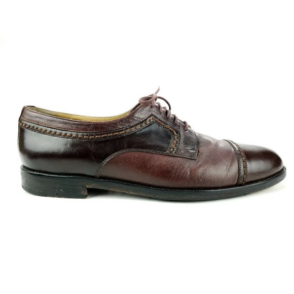 JOHNSTON & MURPHY PANTERA SIZE 8.5 M BROWN CAP TOE main image 12